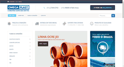 Desktop Screenshot of omegaplastjundiai.com.br